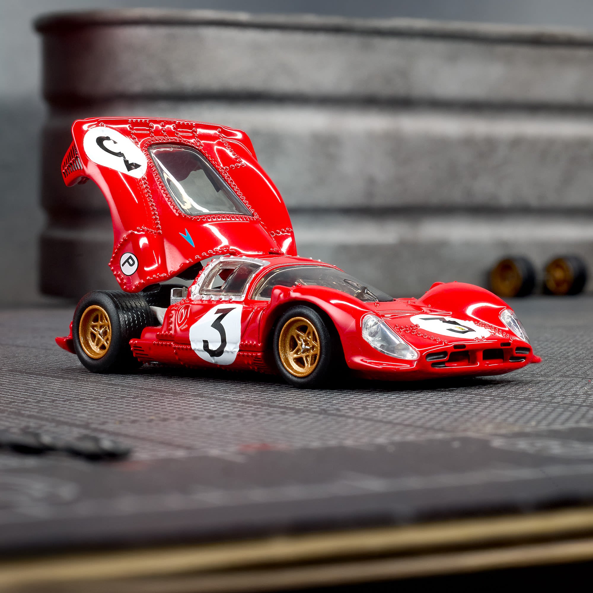 Hot Wheels Elite 64 1967 Ferrari 330 P4 - Image 2