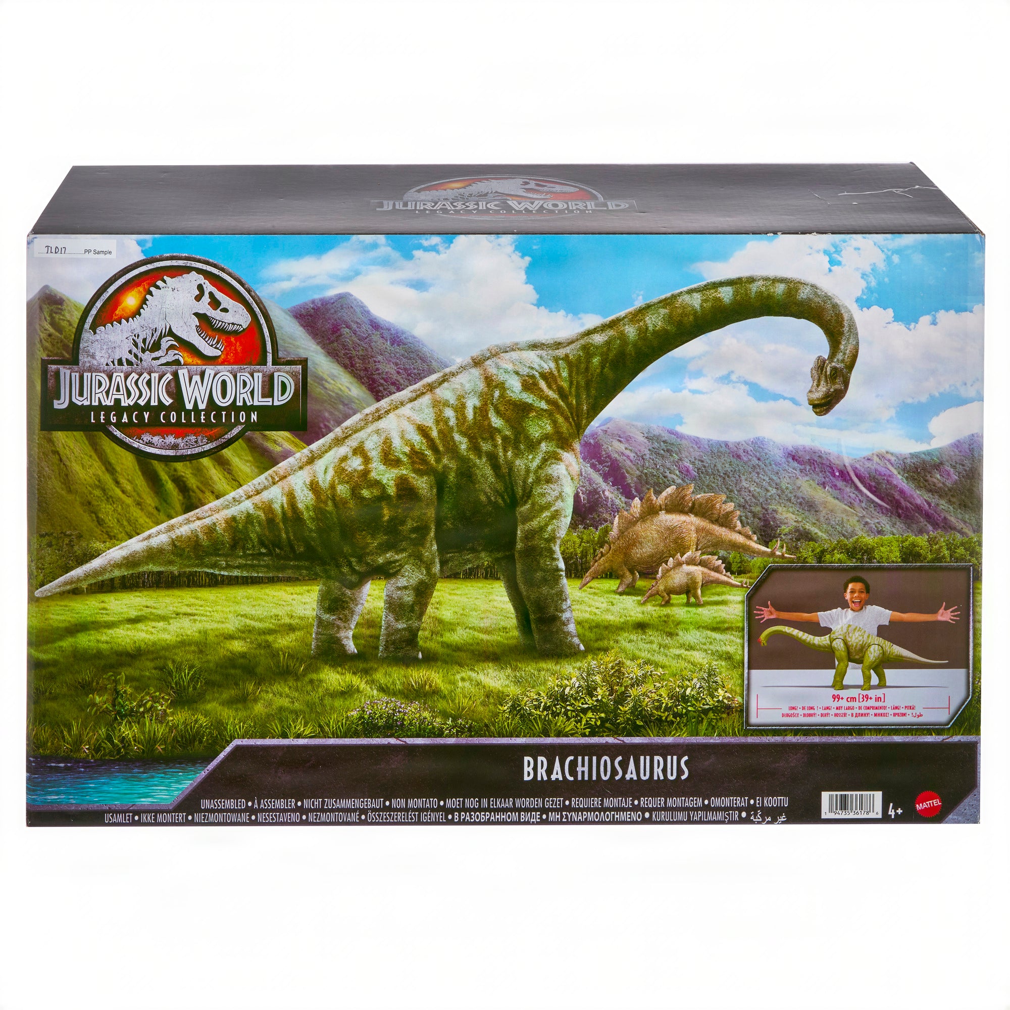 Jurassic World Legacy Collection Brachiosaurus Dinosaur 39 inch Figure. Jurassic Park IIi Design - Image 6