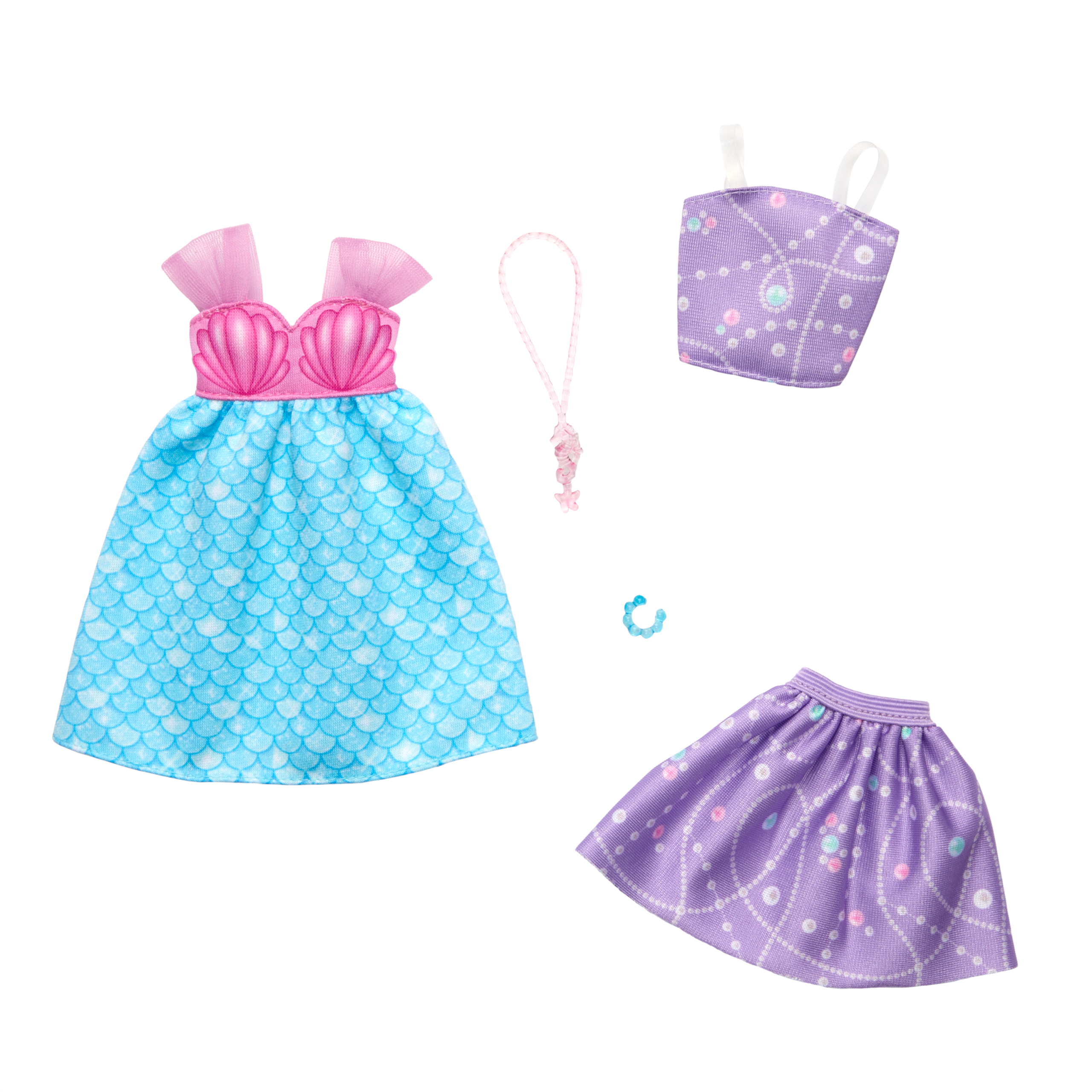 Barbie Tenues Coffret de 2?Tenues ?? Th??me de Sir??ne et Accessoires