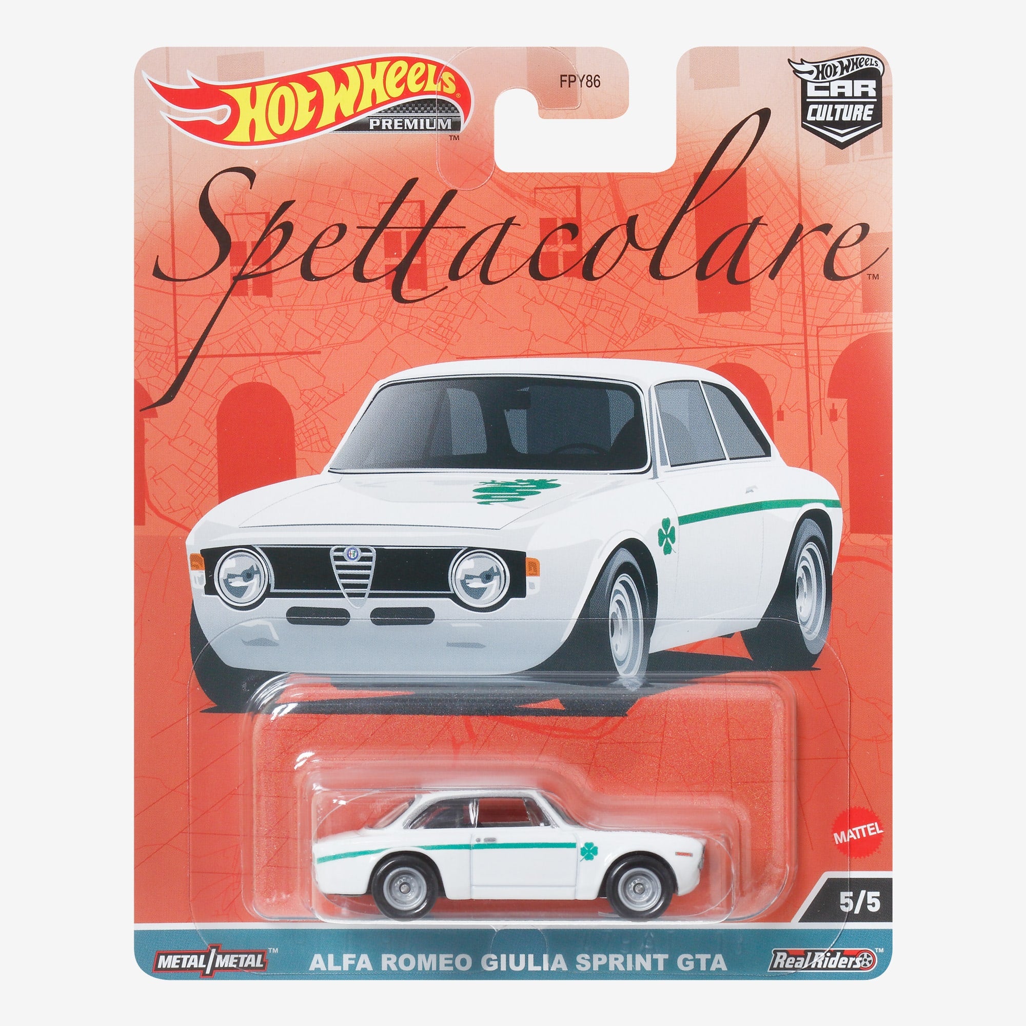 Hot Wheels Premium Car Culture Spettacolare ?C Alfa Romeo Giulia Sprint GTA