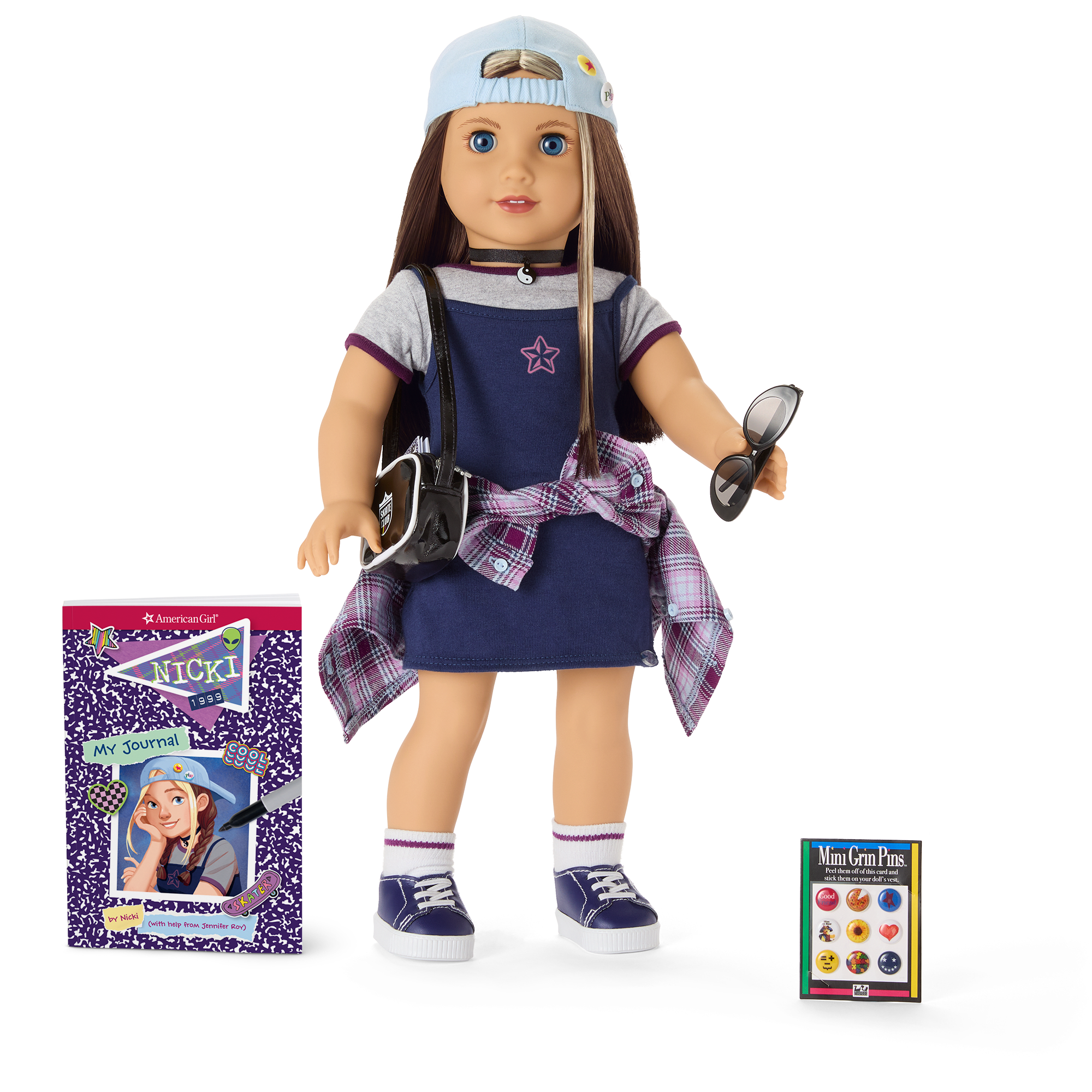 Nicki Hoffman? Doll. Journal & Accessories (Historical Characters)