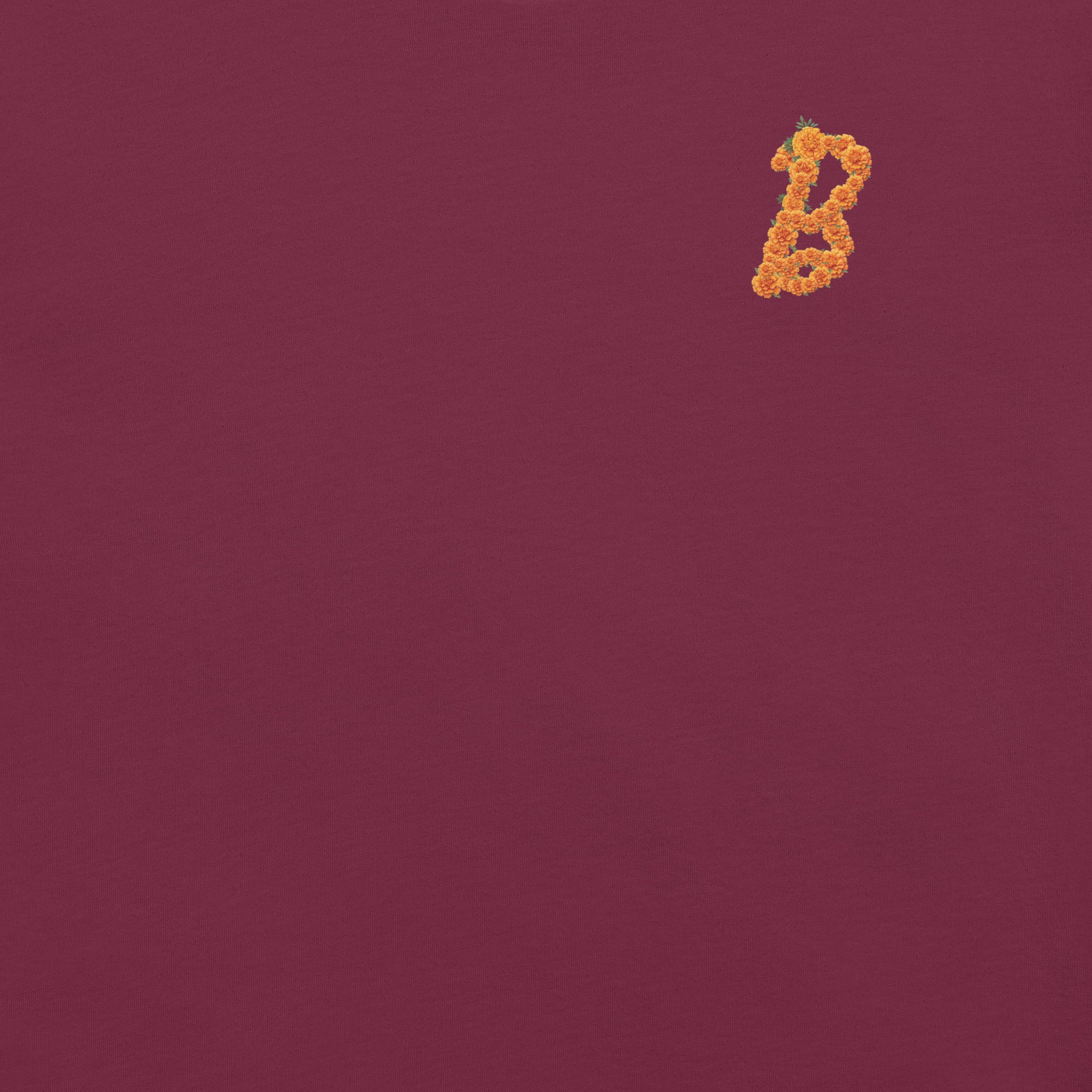 Barbie D??a de Muertos Maroon T-Shirt - Image 2