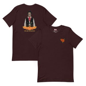 Barbie D??a de Muertos Ken Embroidered Oxblood T-Shirt