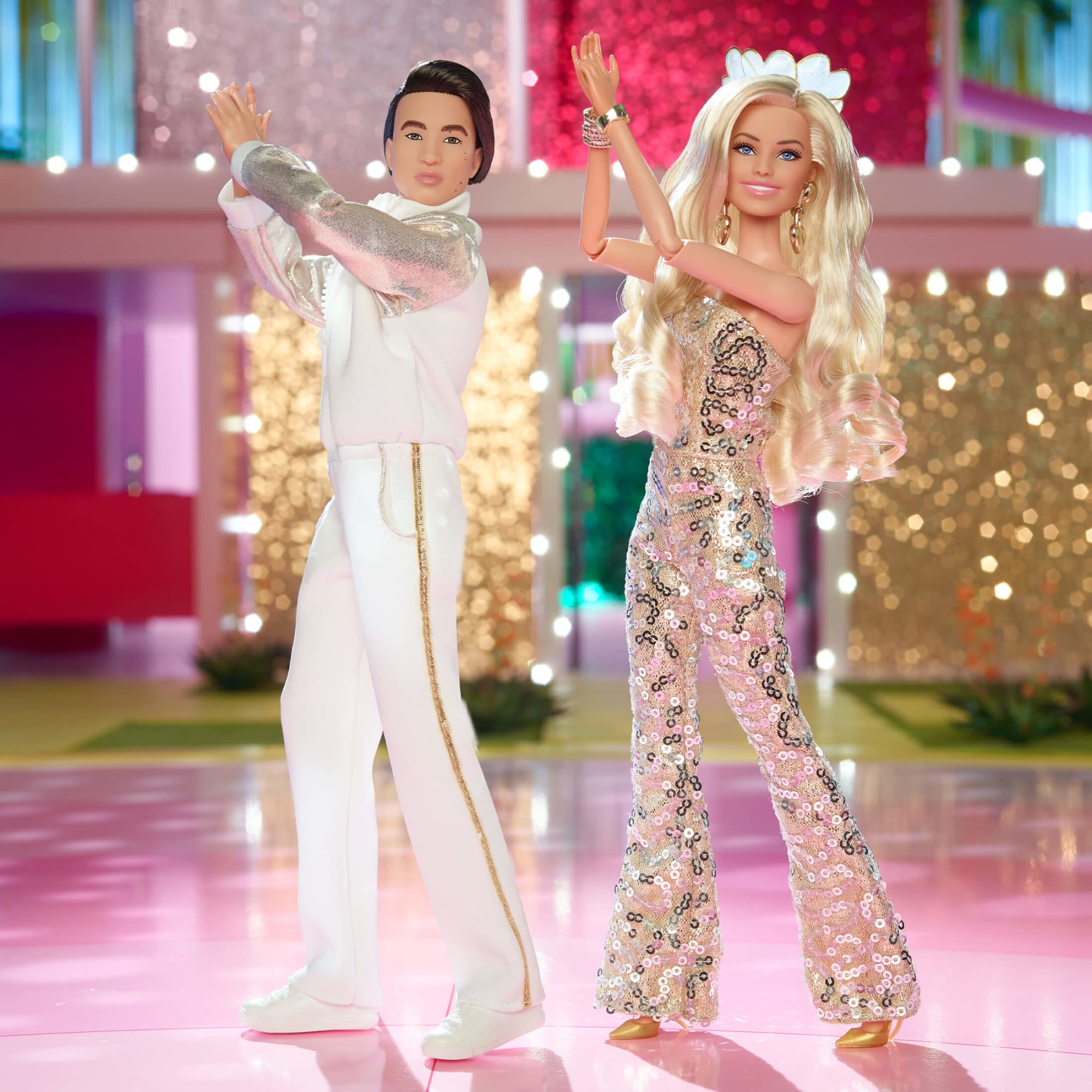 Barbie in Gold Disco Jumpsuit ?C Barbie The Movie | Mattel Creations - Image 12