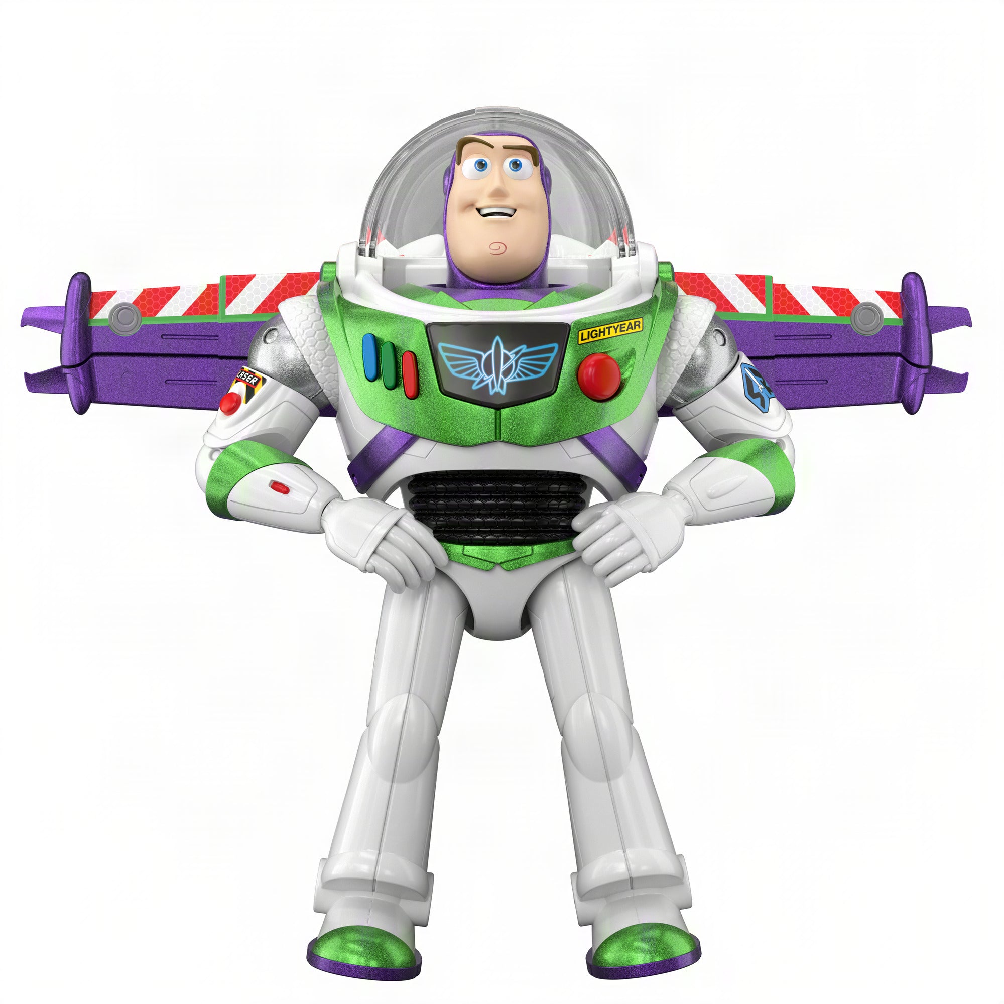 Disney?Pixar Figurine Buzz L'??clair ??dition Hi-Tech Mode Avion - Image 4