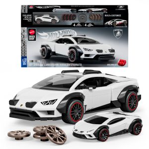 Mattel Brick Shop Hot Wheels Juguete de Construcci??n Speed Lamborghini Huracan Sterrato