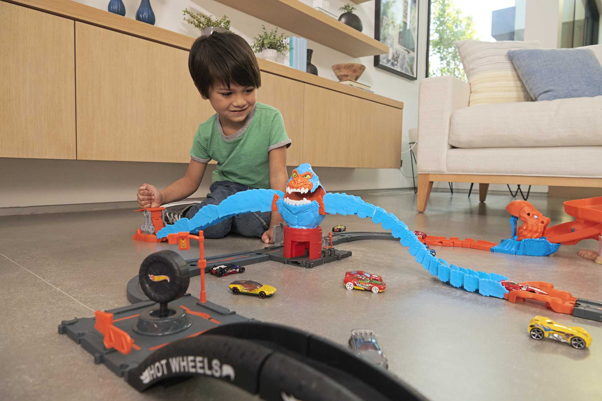 Hot Wheels City Pista de Brinquedo Pistas surpresa N??mesis - Image 2