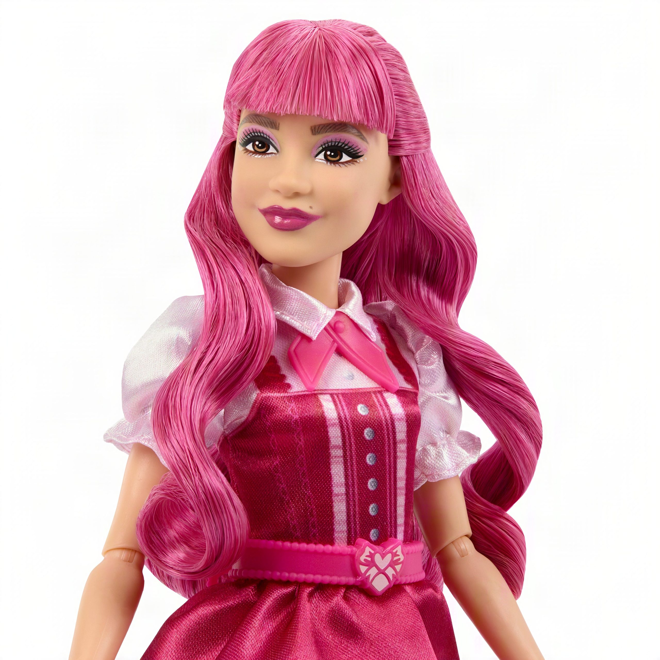 Disney Descendants: Wicked Wonderland Tea Party Reveal With 7 Surprises. A Pink Fashion Doll & Accessories - Image 2