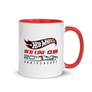 Hot Wheels? Red Line Club? 20th Anniversary Silhouette Logo Mug