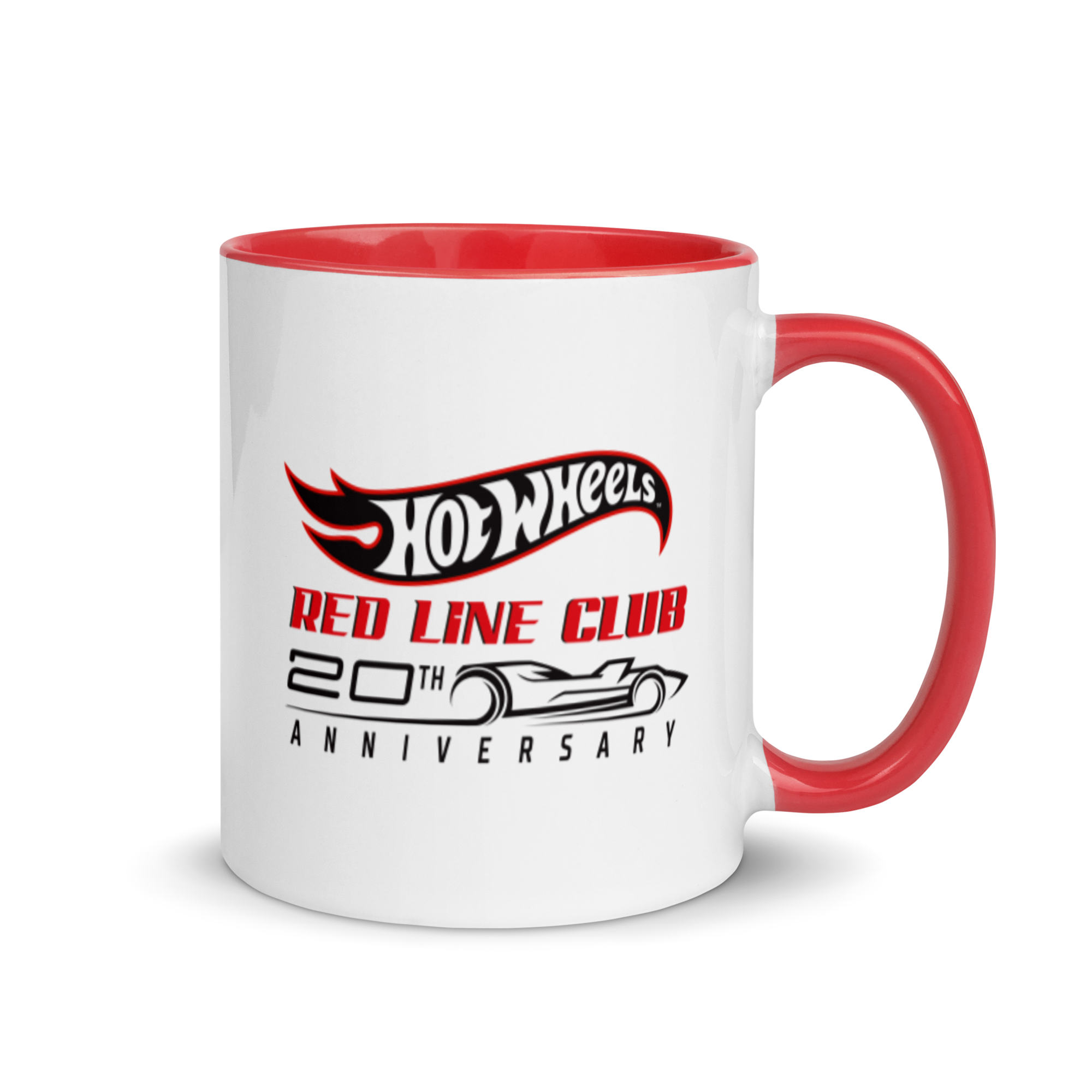 Hot Wheels? Red Line Club? 20th Anniversary Silhouette Logo Mug
