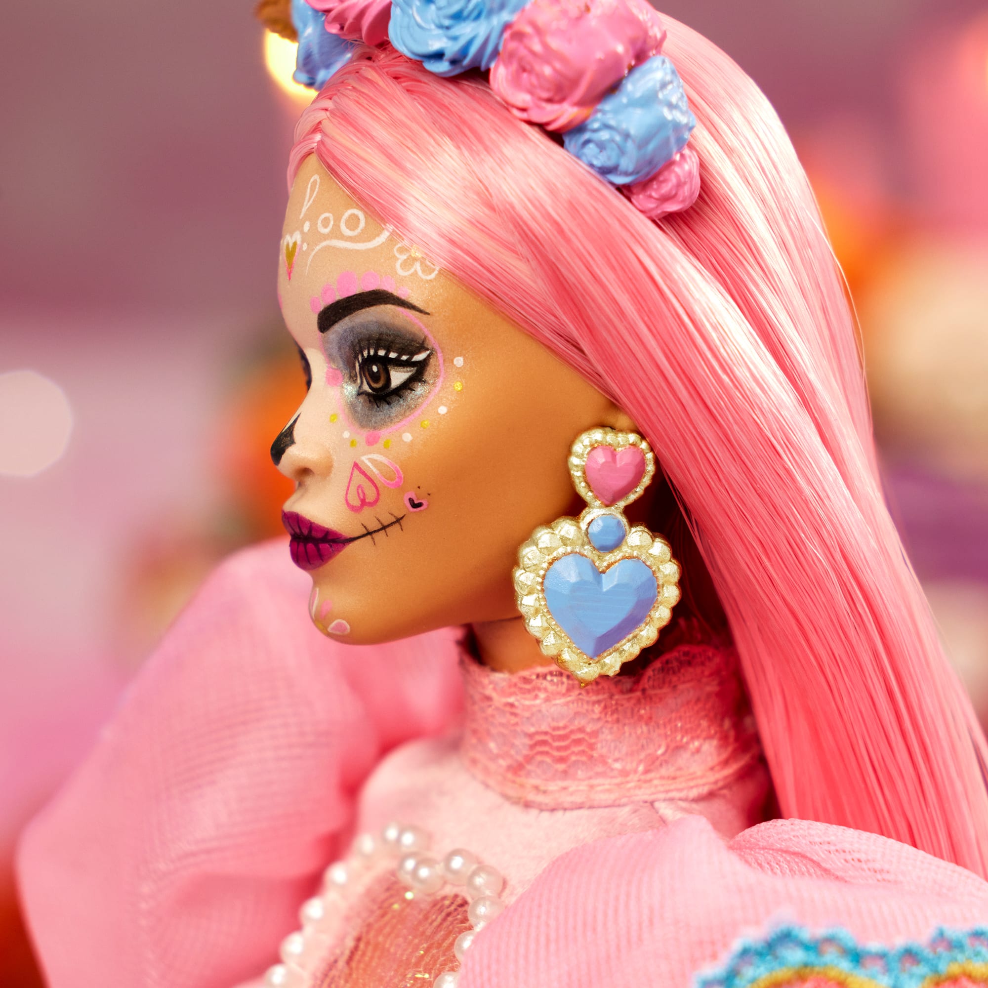 2023 D??a De Muertos Barbie x Pink Magnolia Doll - Image 5