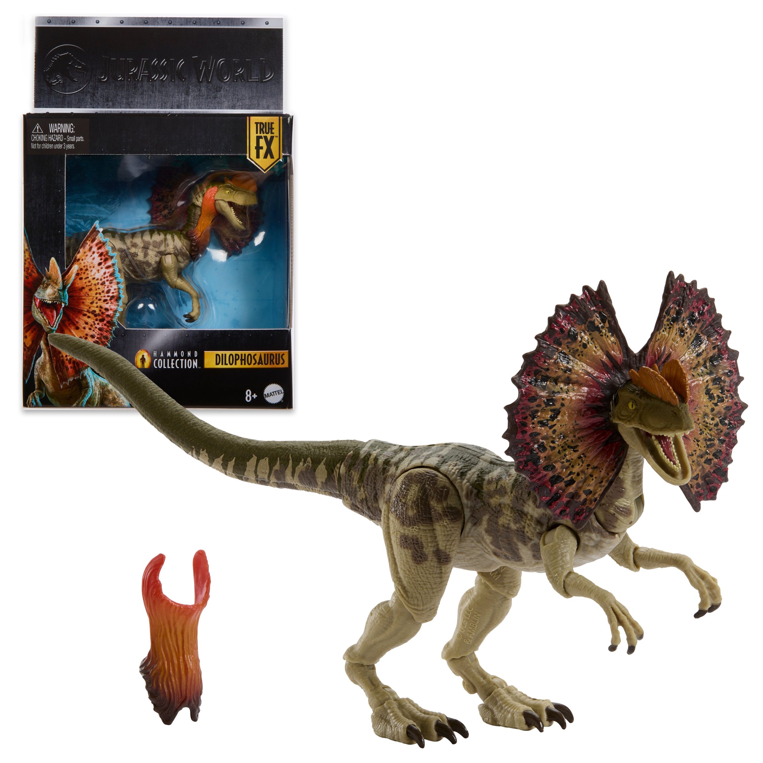 Jurassic World?Figurine Articul??e Dilophosaurus Collection Hammond