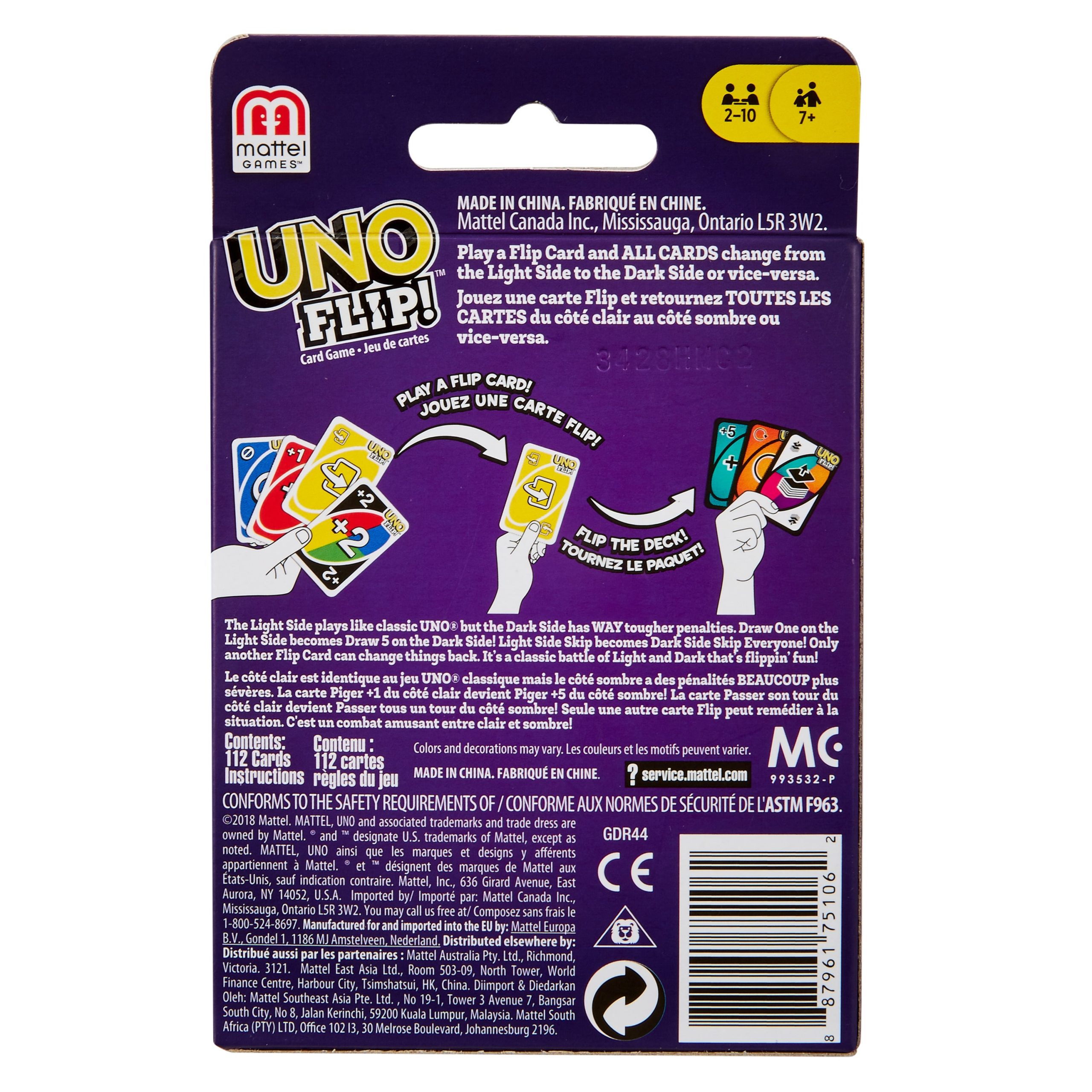 Jeu de Cartes Uno Flip!? - Image 3