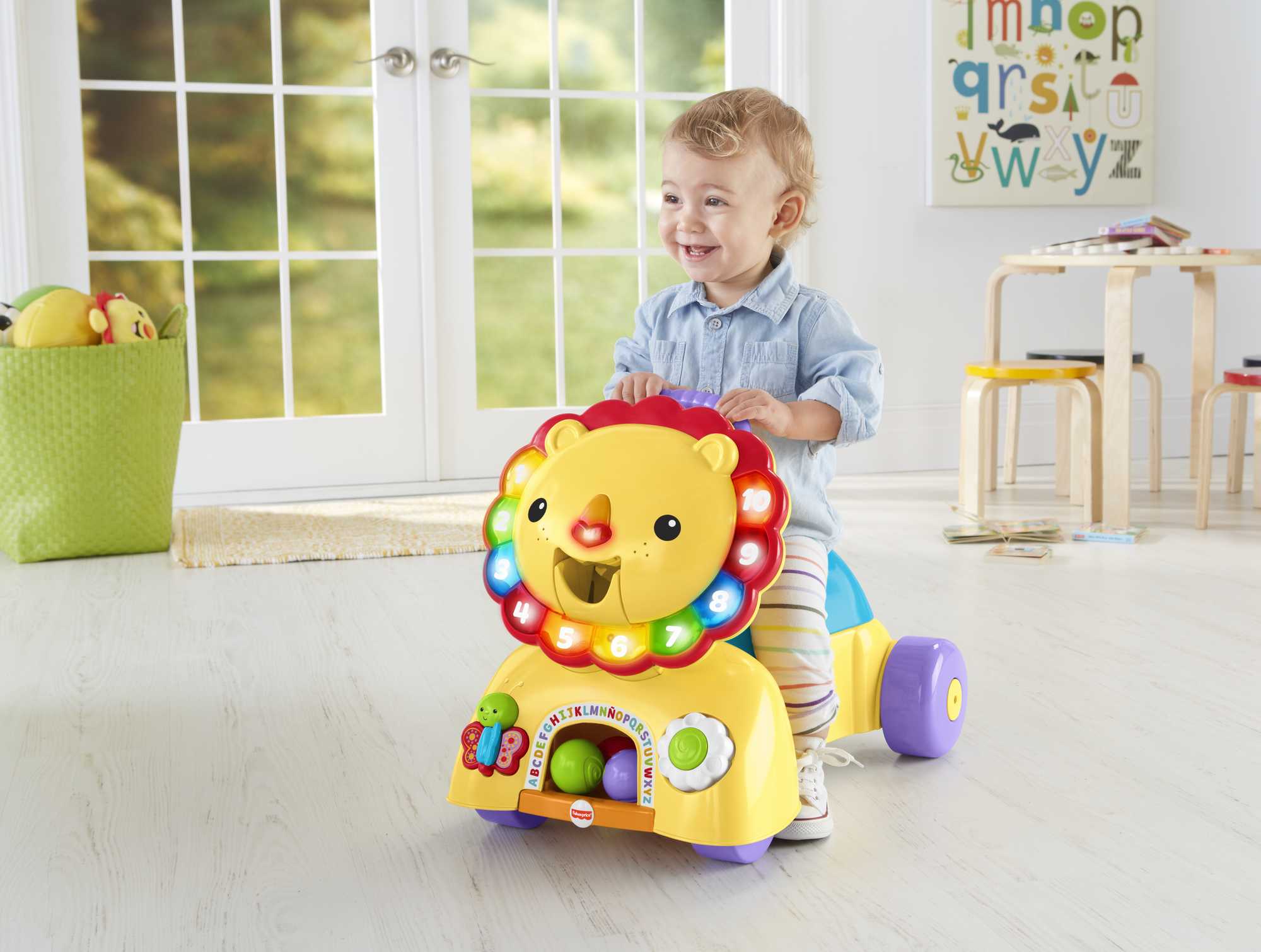 Fisher-Price Infant-Walkers Andador para Beb??s Le?o Anda Comigo - Image 2