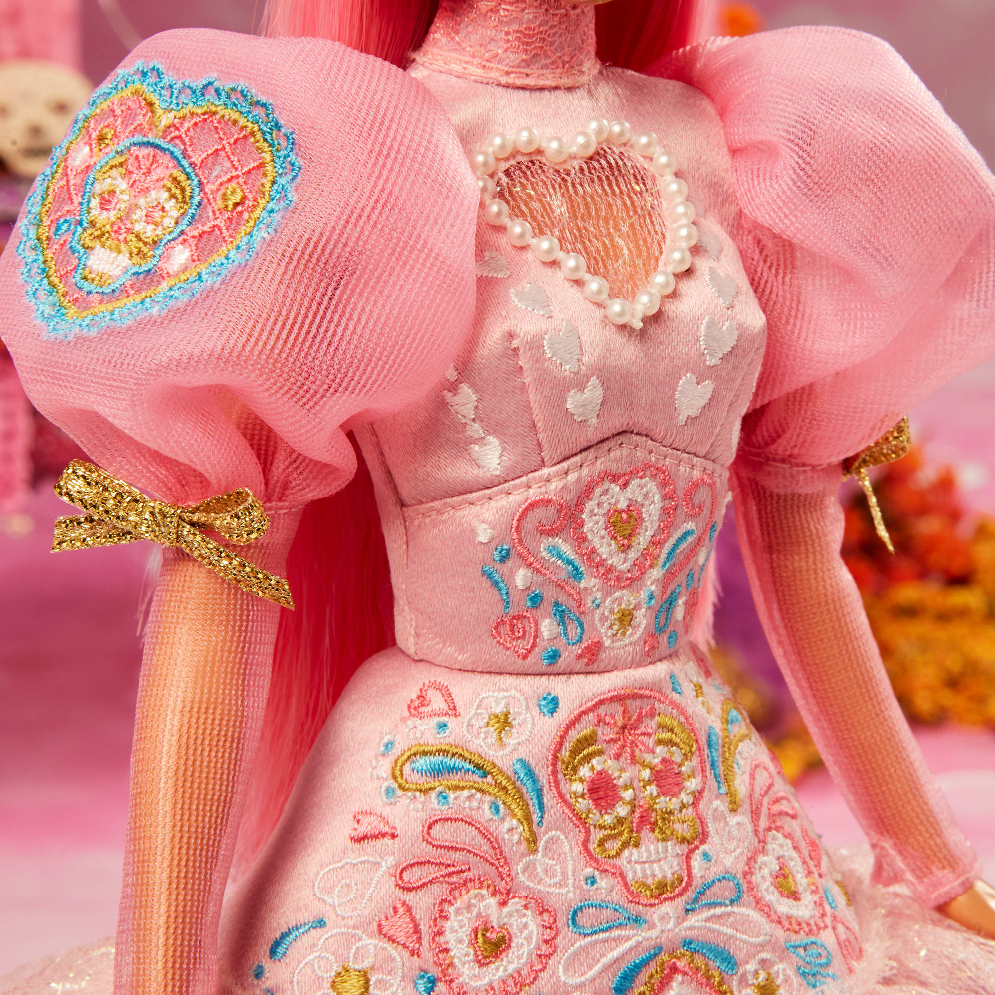 2023 D??a De Muertos Barbie x Pink Magnolia Doll - Image 7