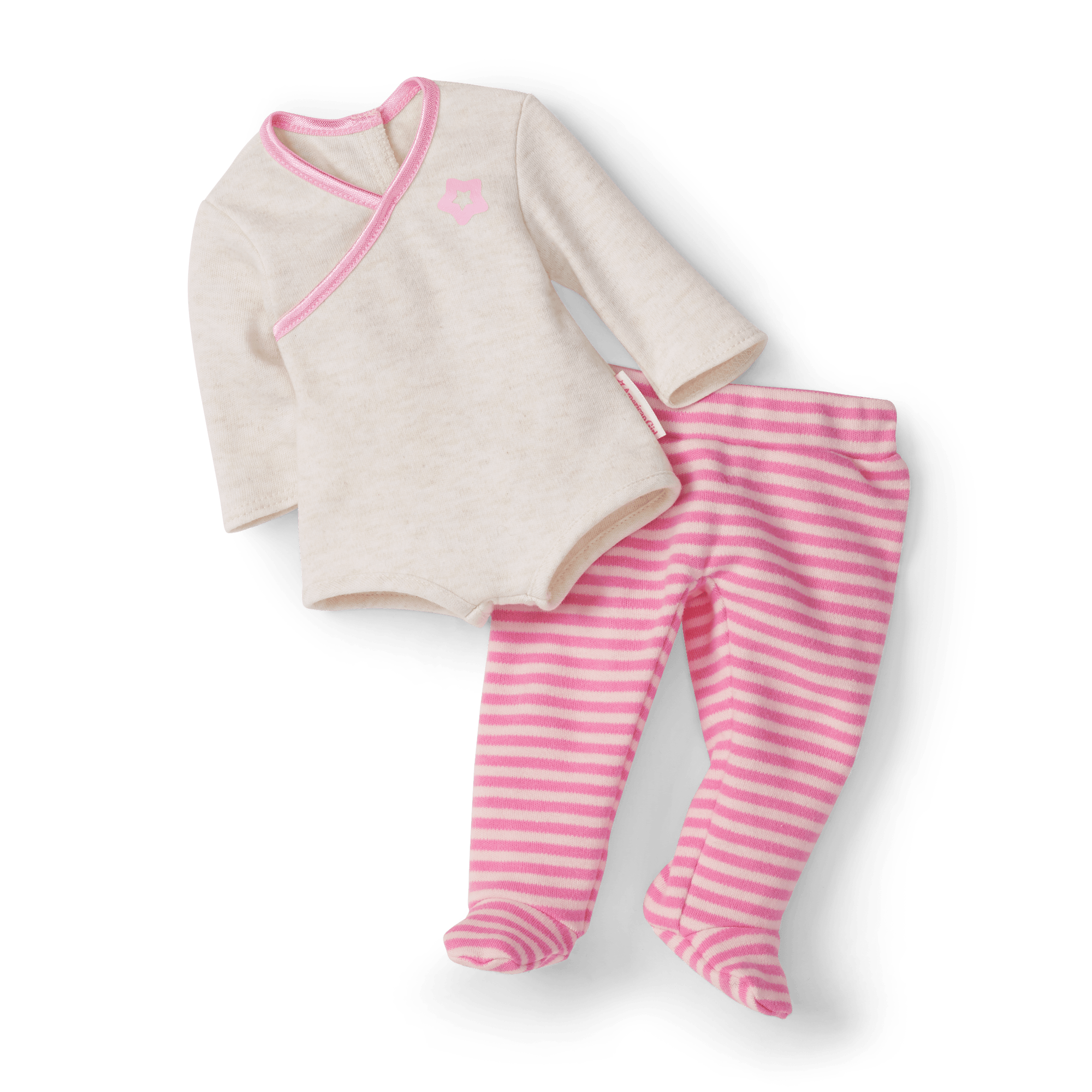 Bitty Baby? Doll #5 with dark brown hair in Pretty Pink - Image 2