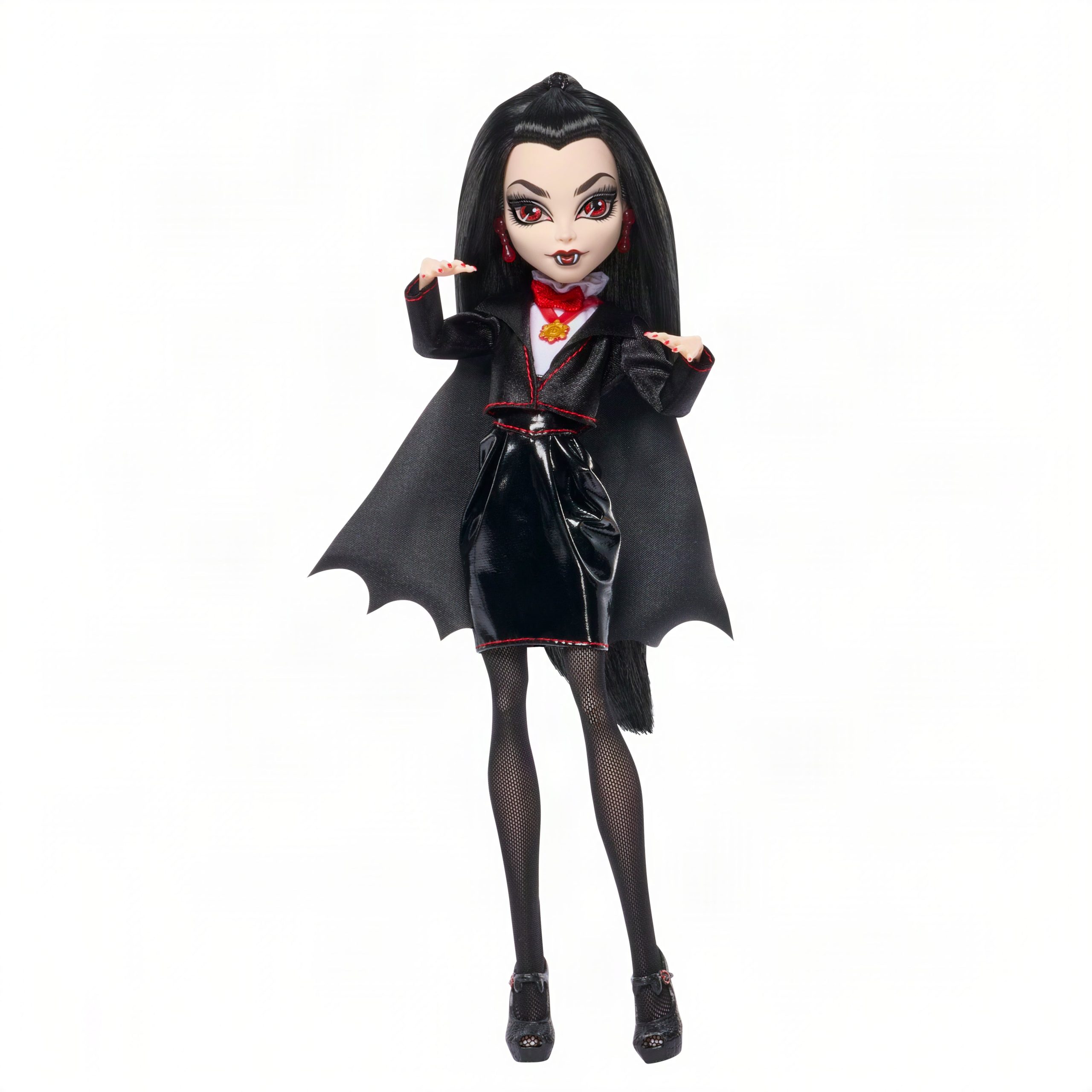 Monster High X Universal Monsters?Dracula?Collector Doll With Black?Dress?&?Coffin?Purse - Image 5