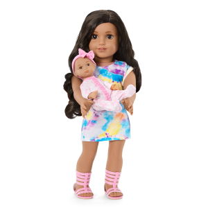 Little Bitty Baby? 7.75-inch Doll with brown hair