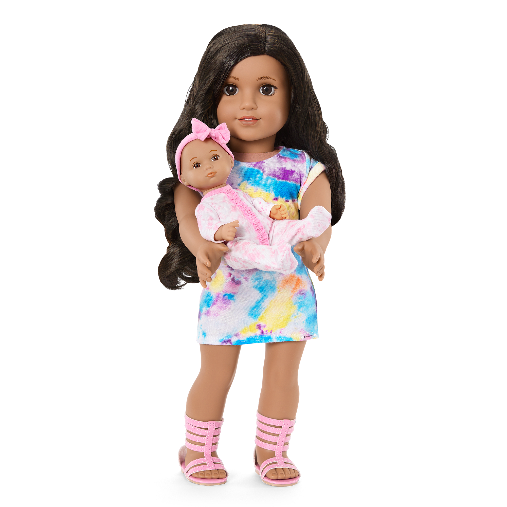 Little Bitty Baby? 7.75-inch Doll with brown hair