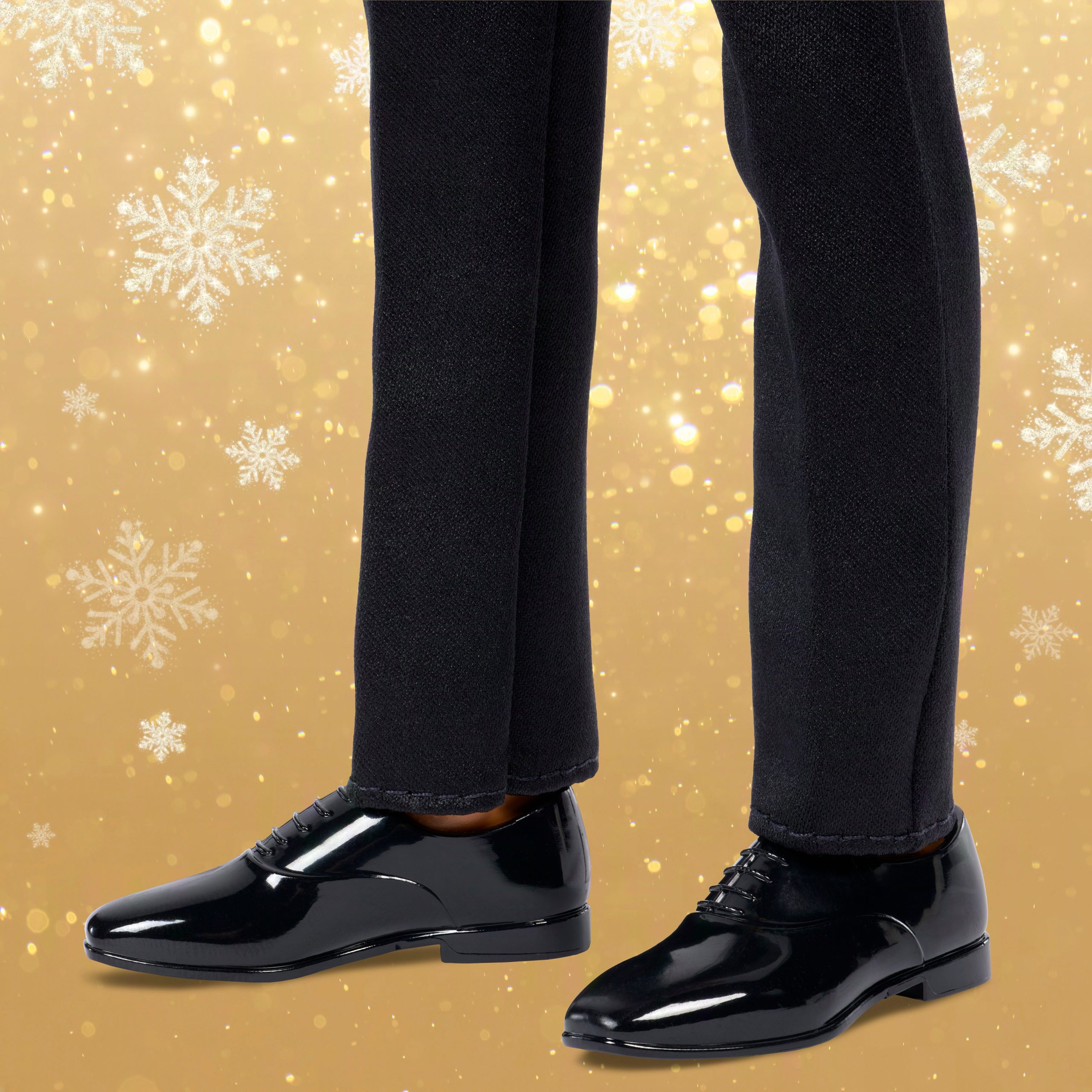 Barbie Signature 2026 Holiday Curly Black Hair Ken Collectible Fashion Doll Wearing Full Suit With Red Jacket - Image 4