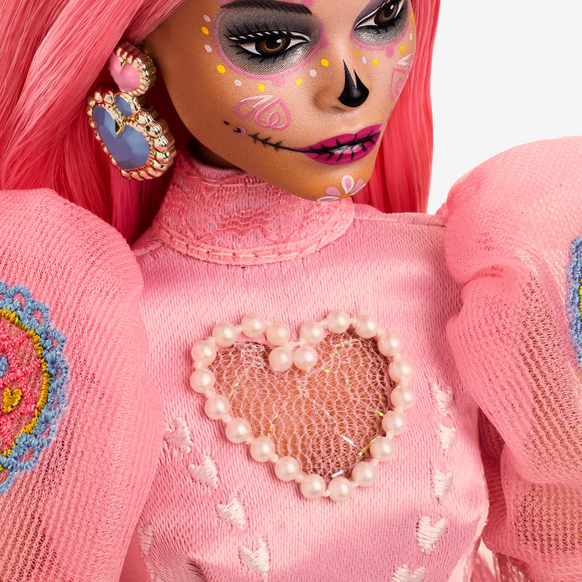 2023 D??a De Muertos Barbie x Pink Magnolia Doll - Image 14