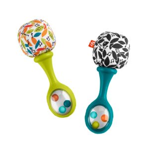 Fisher-Price Baby Fisher-Price Maracas Azuis Divers?o e M??sica