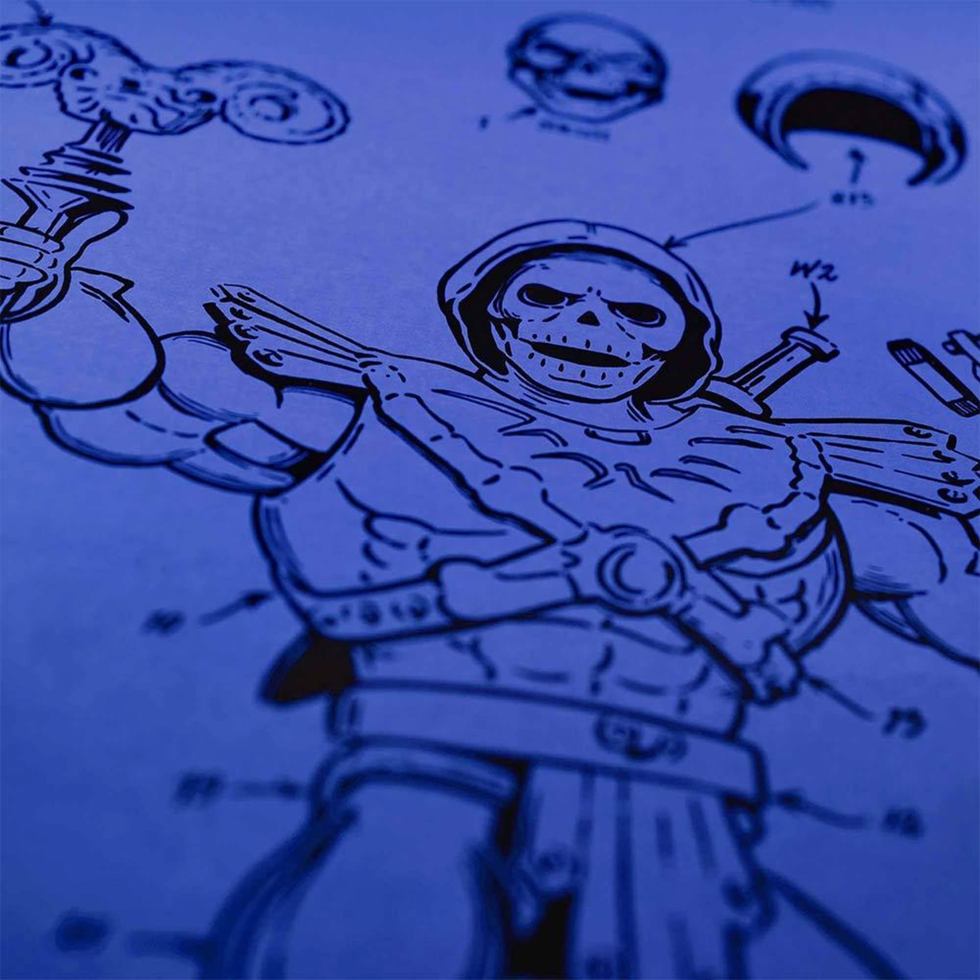 Art of Engineering Skeletor Print - Image 3