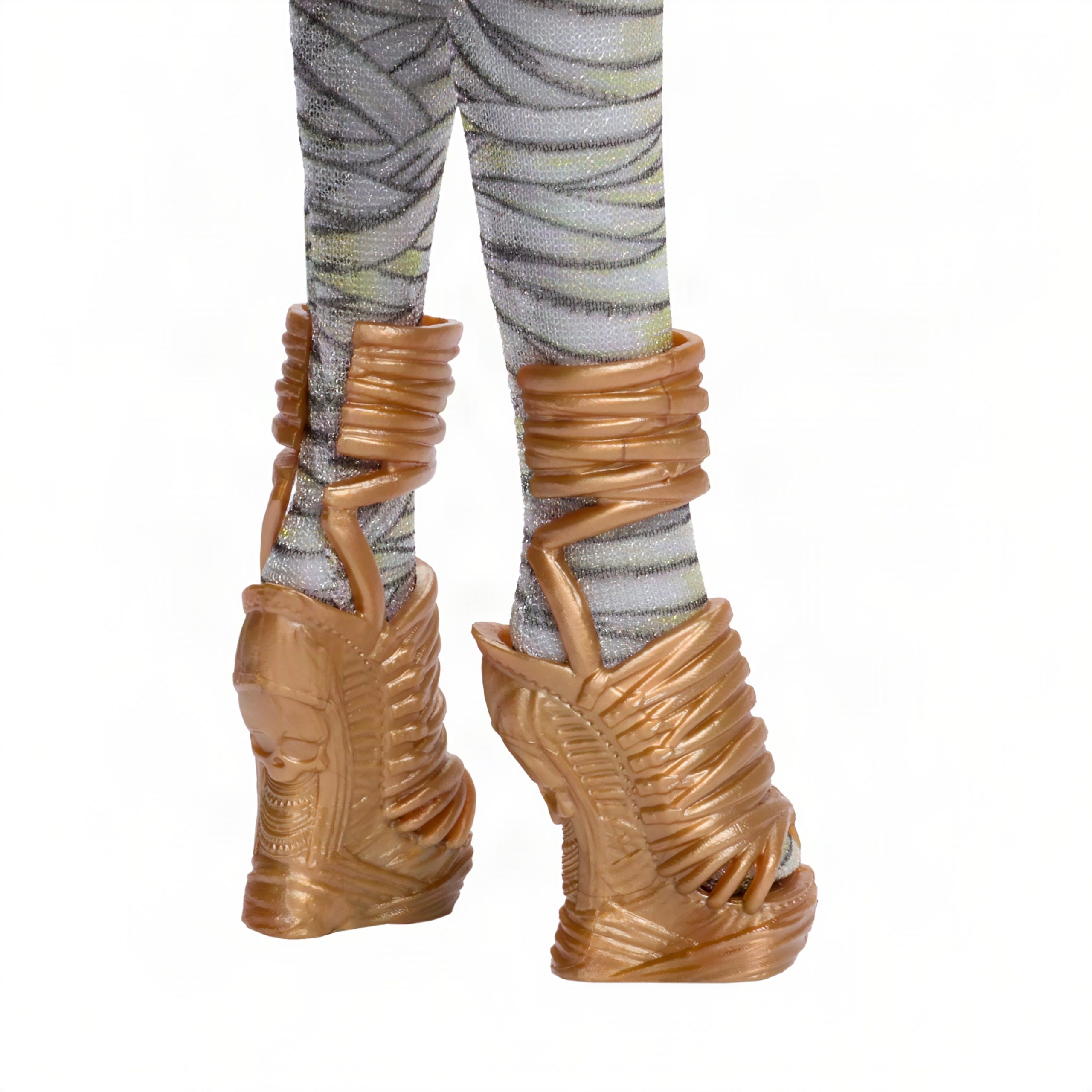 Monster High X Universal Monsters?The?Mummy?Collector Doll With?Wrap?Dress?&?Sarcophagus?Purse - Image 6