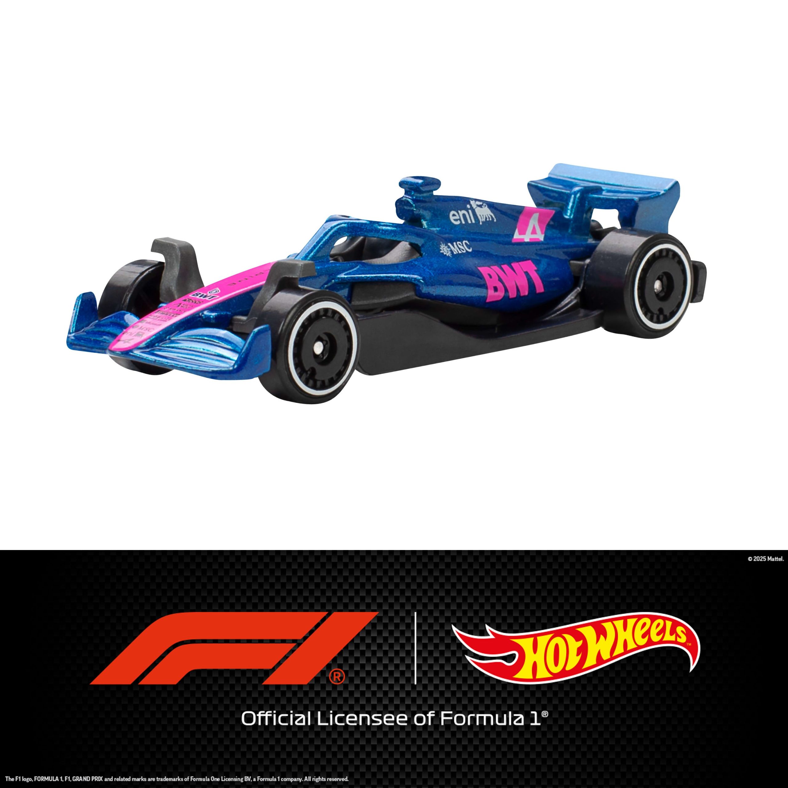 Hot Wheels Diecast Veh??culo de Juguete Paquete de 5 autos F1 - Image 3